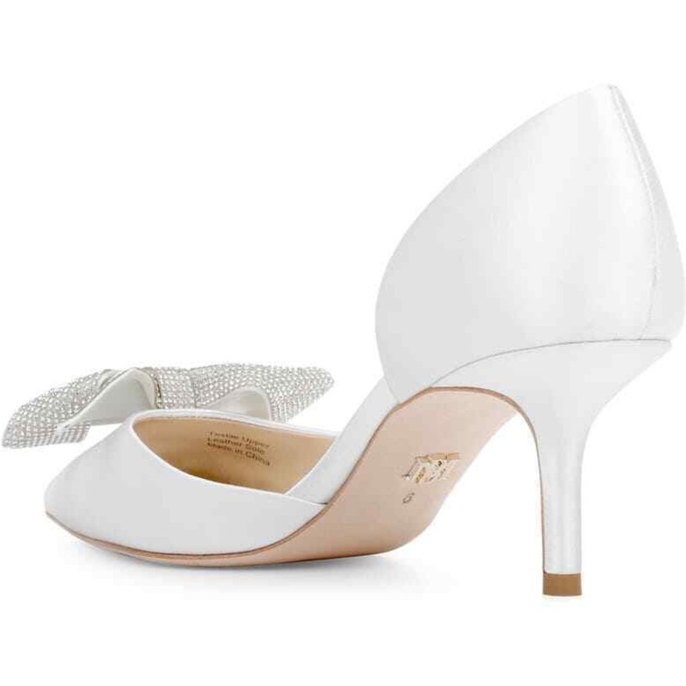 Stunning sold out wedding pumps. Ivory - size 7 2.5 inch heel worn once - Picture 7 of 9